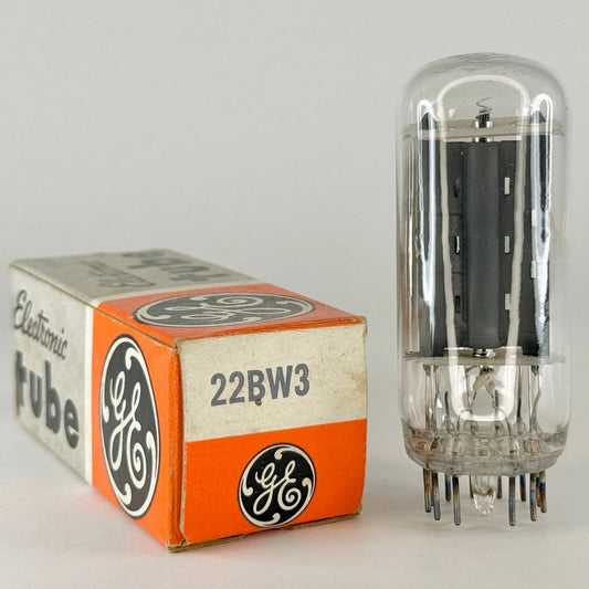 (1) Tested GE 22BW3 Tube with Box Date Code JN General Electric Rectifier Tube