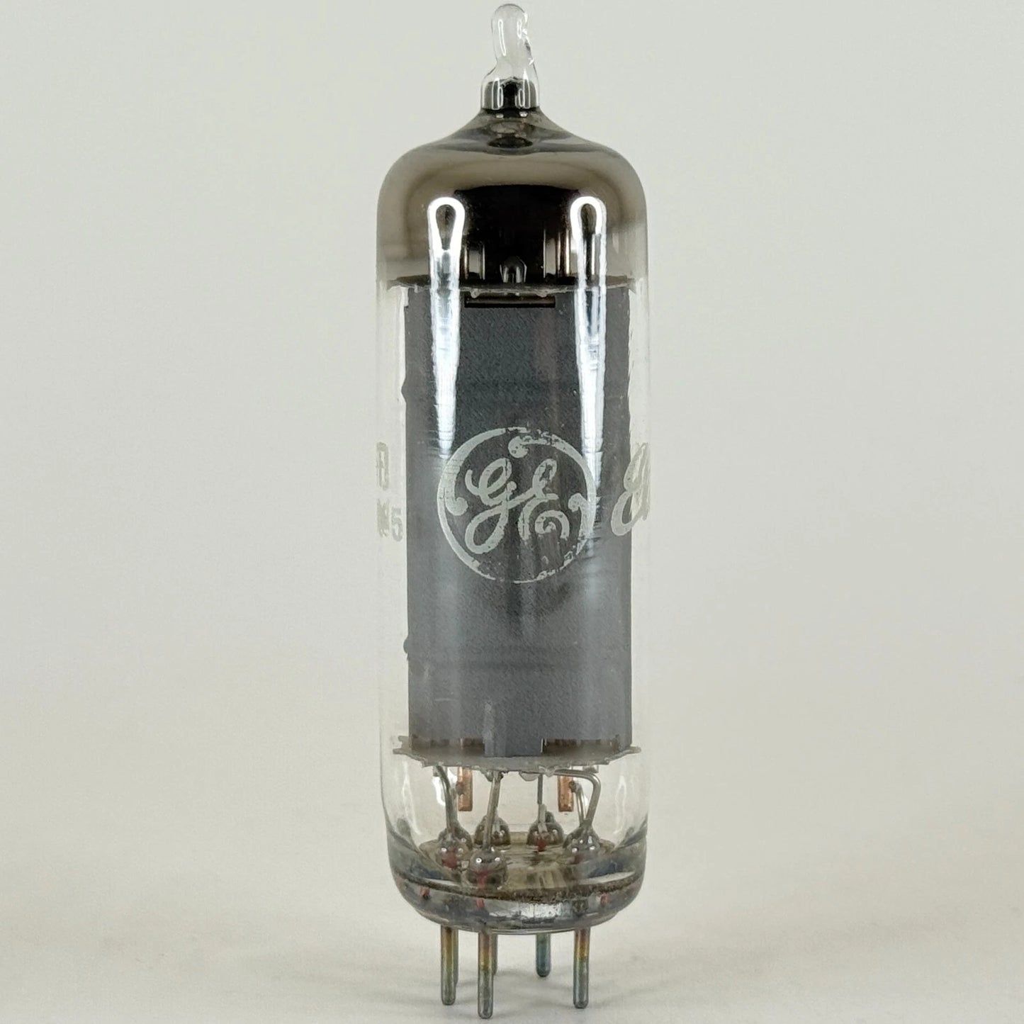 (1) Tested Very Strong GE 6CU5 with Box Date Code FJ Gray Plate Power Pentode