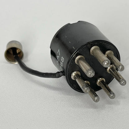 Vintage JFD Sockette 71AG Radio Tube Socket Adapter For 6A7 Tube to 7B8 Tube