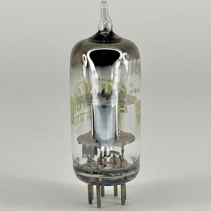 (1) Tested Strong Dumont 6J6 Tube with Box Date Code 57-43 Medium Mu Twin Triode