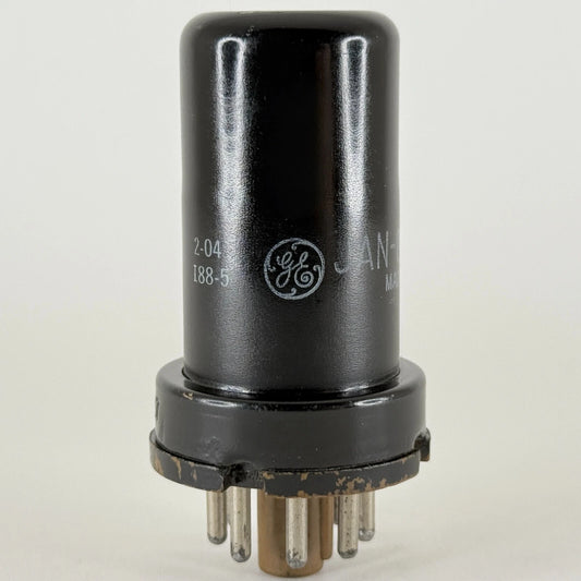 (1) Tested 1952 GE JAN CG 6SA7 Tube Code 2-04 JAN-CG-6SA7Y Pentagrid Converter
