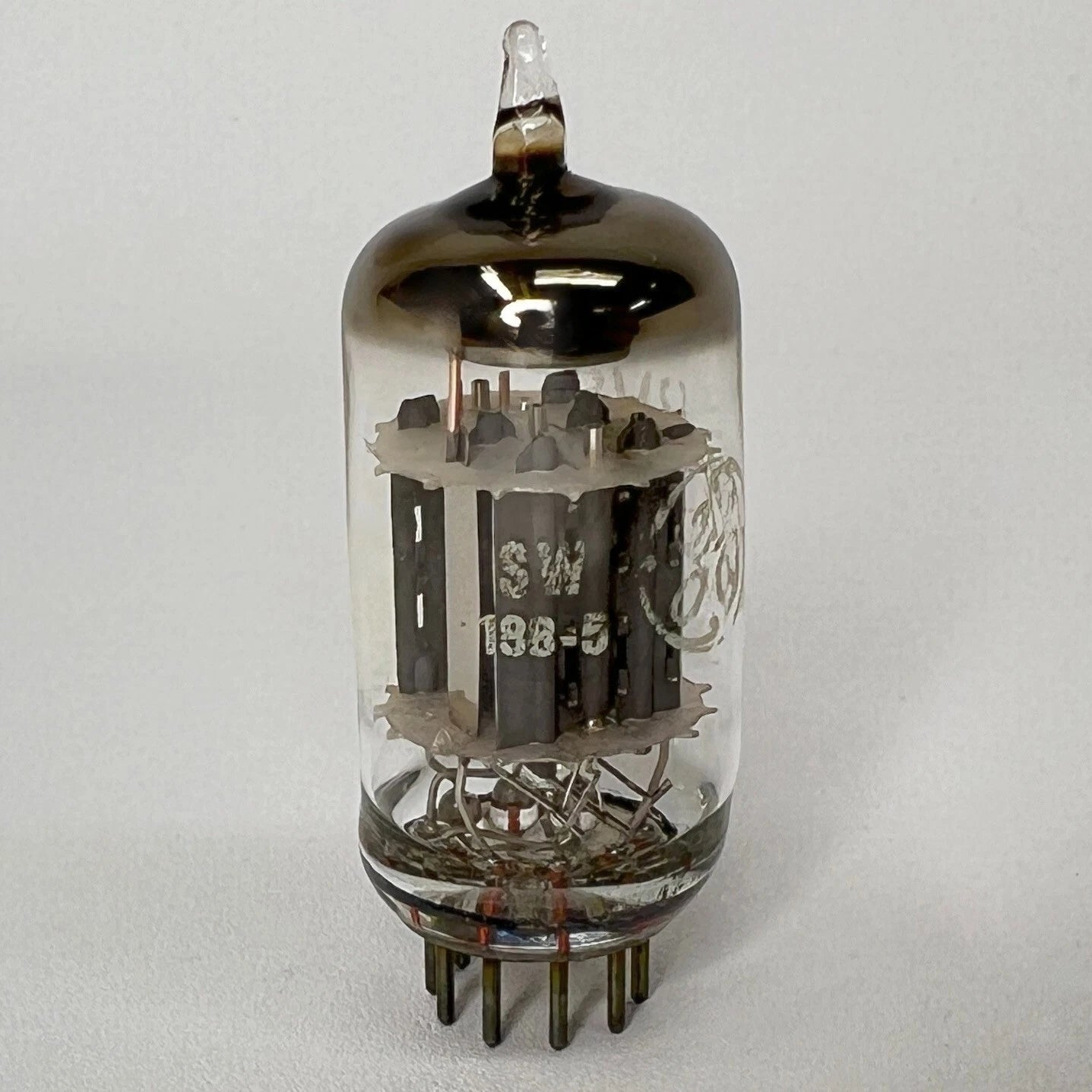 (1) Tested GE 6BV8 Tube with Box Date Code SW General Electric 6BV8 Twin Diode