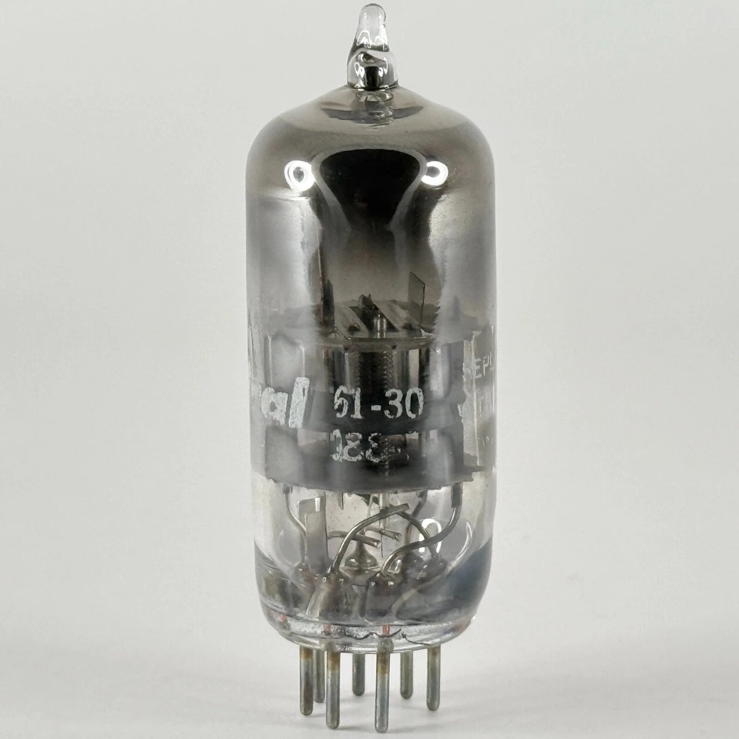 (1) Tested Admiral 6CB6A Tube Date Code 61-30 GE EIA Pentode 6CB6 A Tube