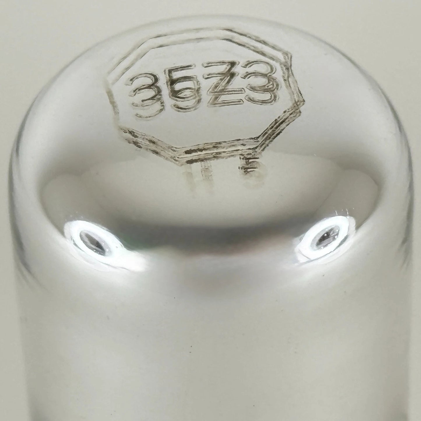 (1) Tested Sylvania 35Z3 Tube Date Code Y6R Rectifier Loctal Tube Loktal Tube
