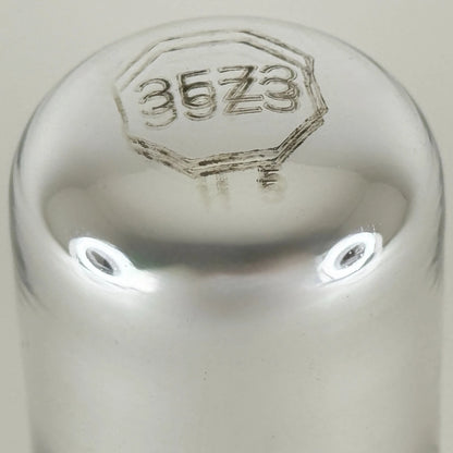(1) Tested Sylvania 35Z3 Tube Date Code Y6R Rectifier Loctal Tube Loktal Tube