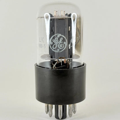(1) Tested Balanced GE 6SN7GTB Tube Glow Top Filament O Getter Code LK 6SN7GT