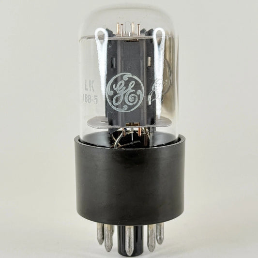 (1) Tested Balanced GE 6SN7GTB Tube Glow Top Filament O Getter Code LK 6SN7GT