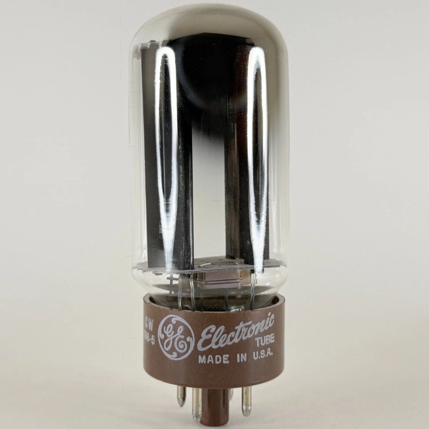 (1) Tested GE 5R4GYB Tube Date Code CW General Electric 5R4 GYB Rectifier Tube