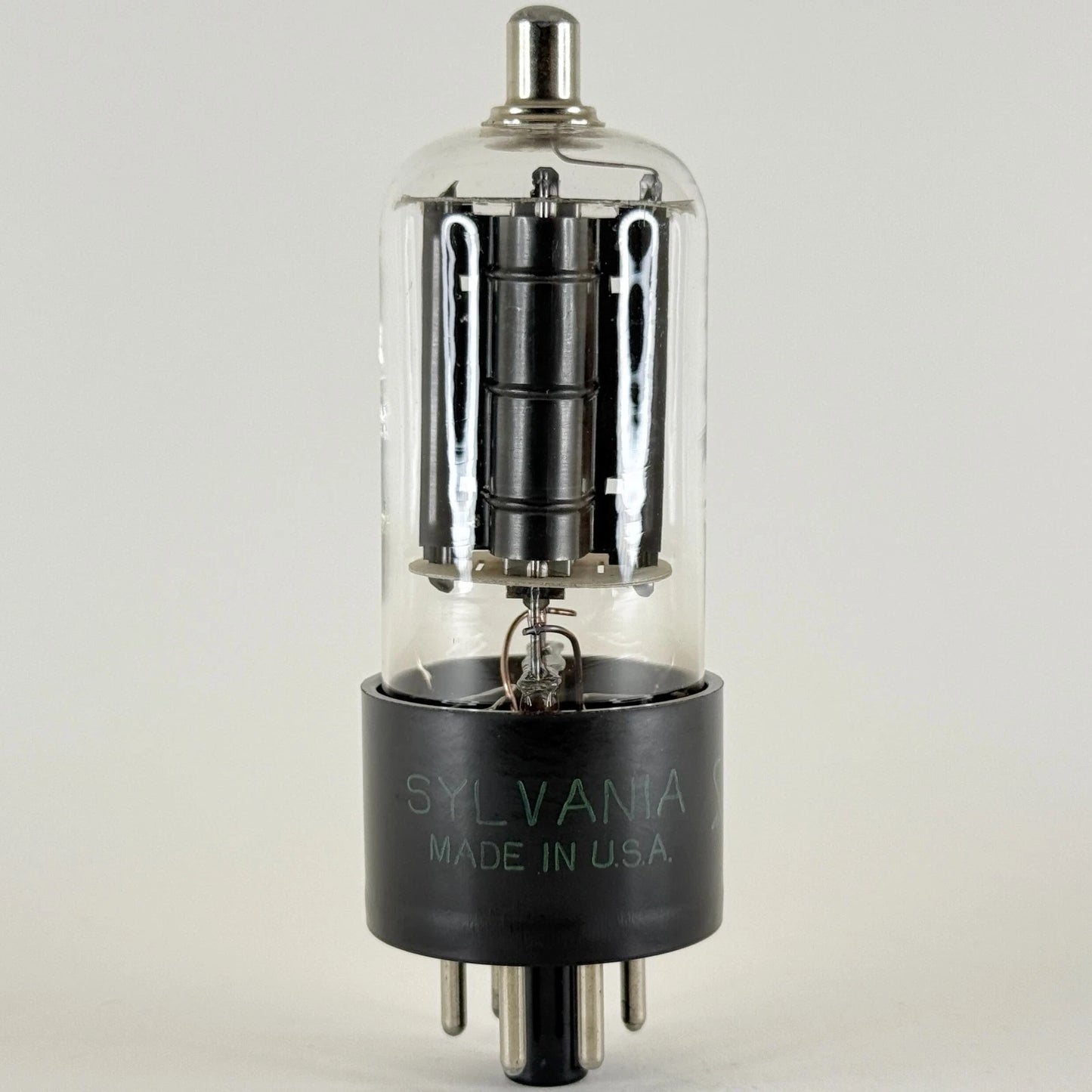 (1) Tested 1953 Sylvania 6BQ6GT Tube Date Code 3-26 Sylvania 6BQ6 GT Power Tube