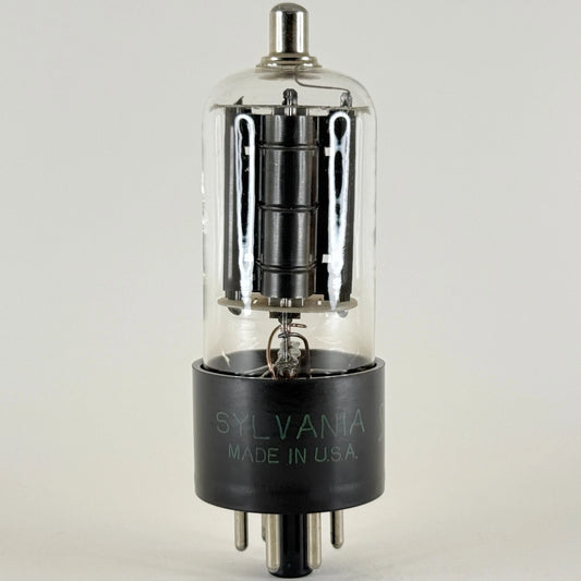 (1) Tested 1953 Sylvania 6BQ6GT Tube Date Code 3-26 Sylvania 6BQ6 GT Power Tube