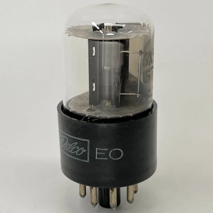 (1) Tested Balanced GM Delco 6X5GT Tube Date Code EO 6X5 GT Vacuum Rectifier