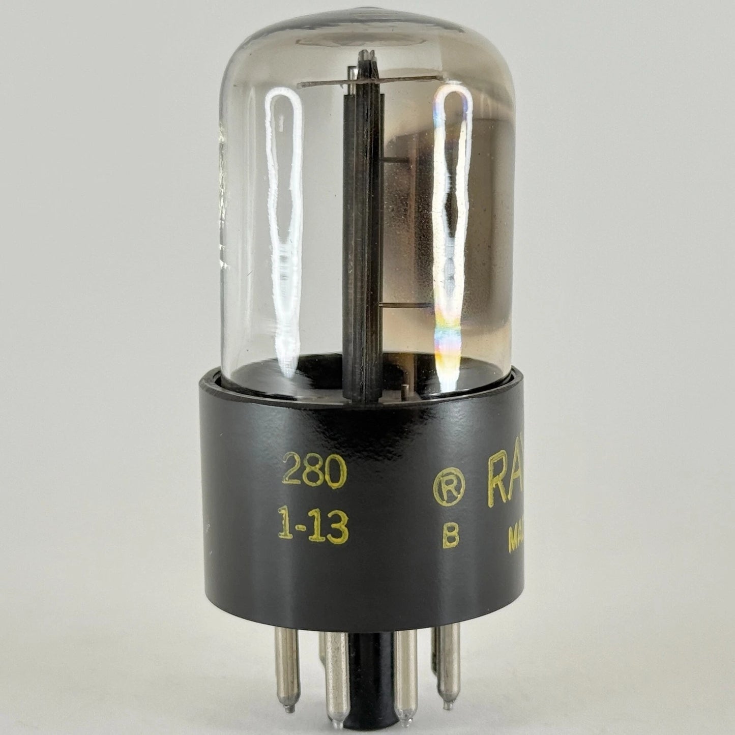 (1) Tested Raytheon 6W4GT Tube Date Code 1-13 6W4 GT Half Wave Vacuum Rectifier