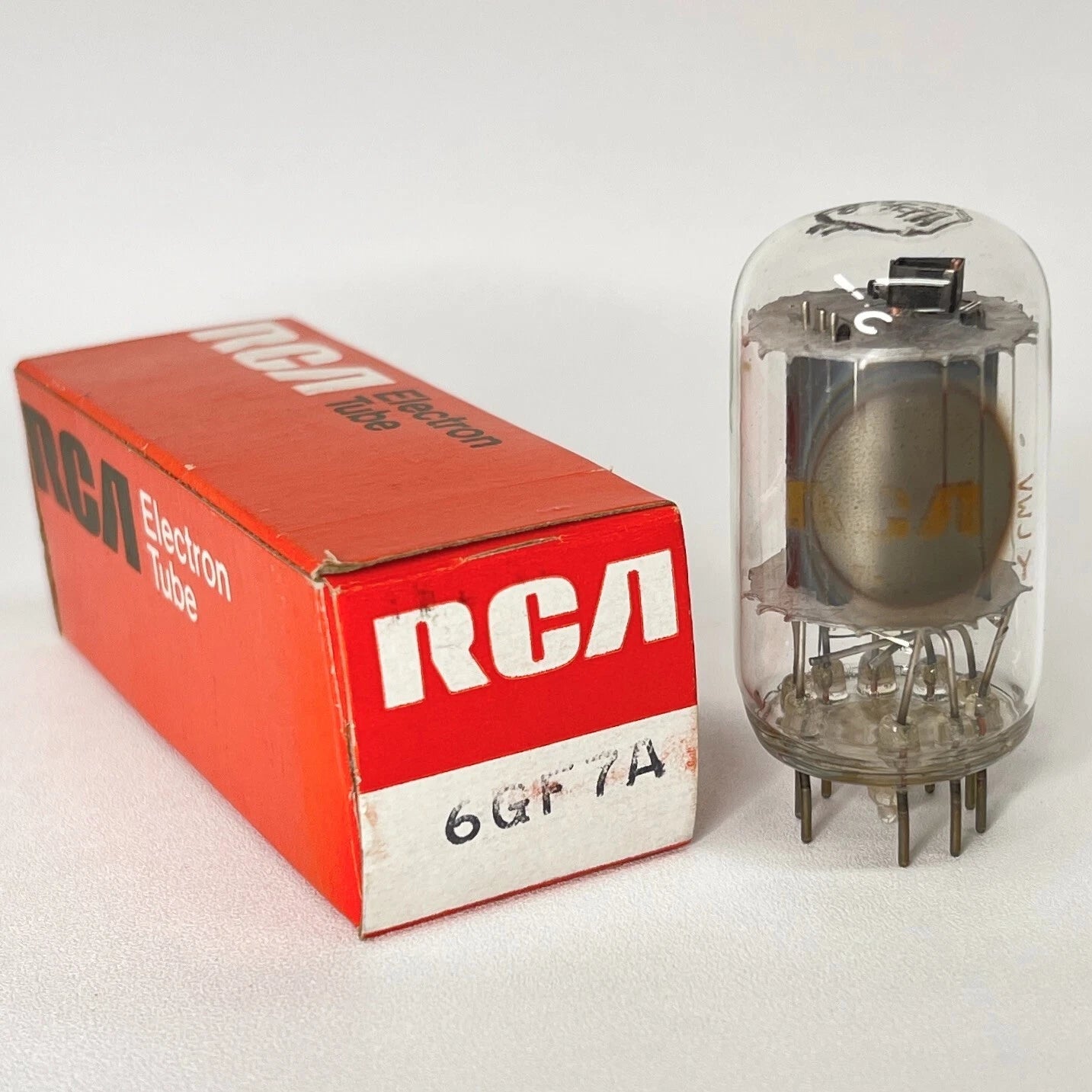 (1) Tested RCA 6GF7A with Box Date Code VWJY RCA 6GF& A Dual Triode Vacuum Tube