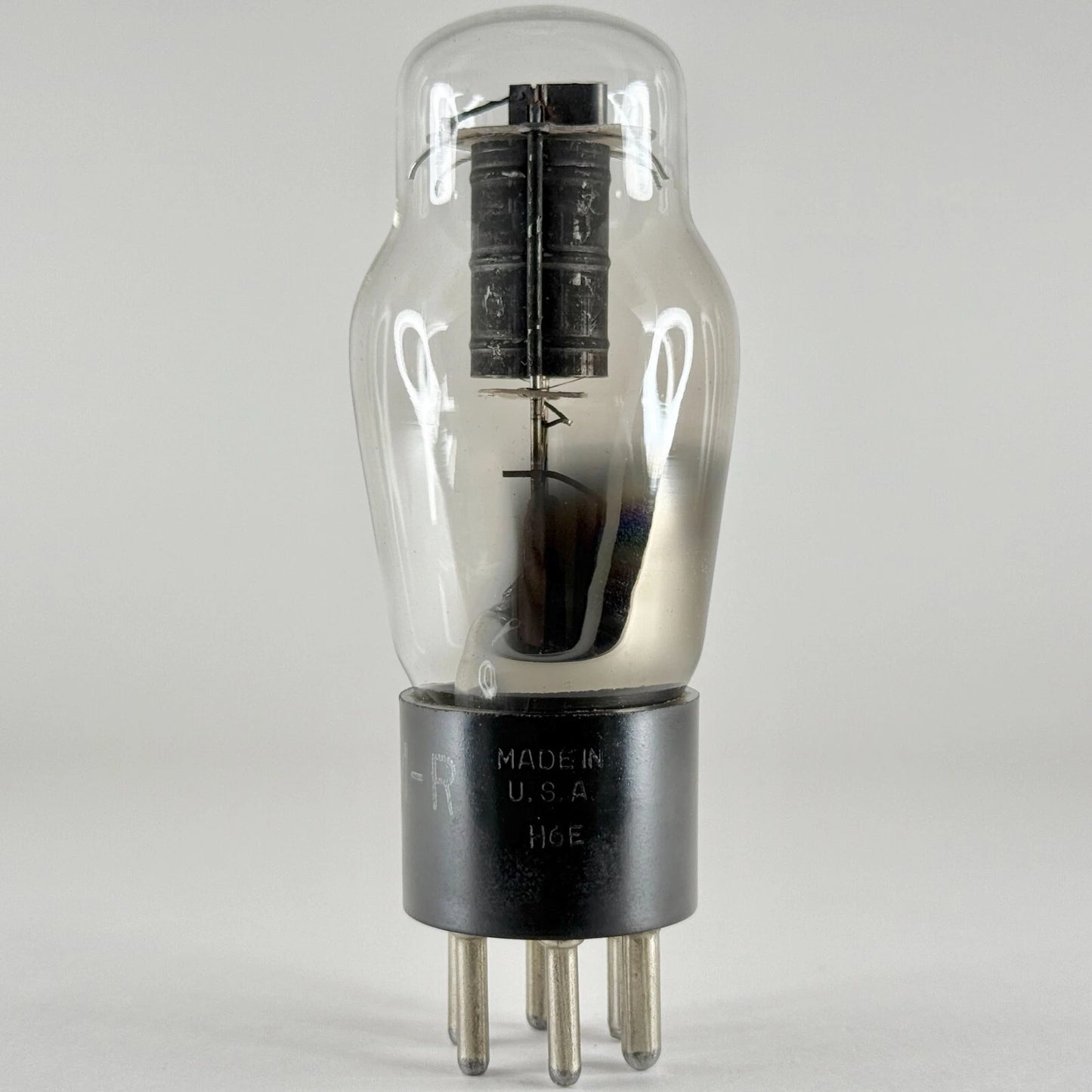 (1) Tested 1944 RCA Type 41 Tube Code H6E Meatball Logo Power Pentode 41 Tube