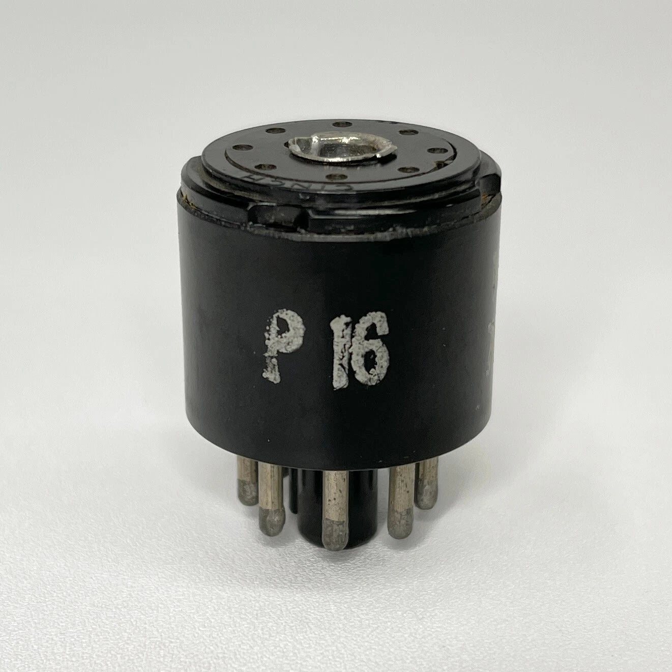 Vintage Adaptol 110 Tube Socket Adapter Used To Replace 7F7 Tube with 25Z6 Tube