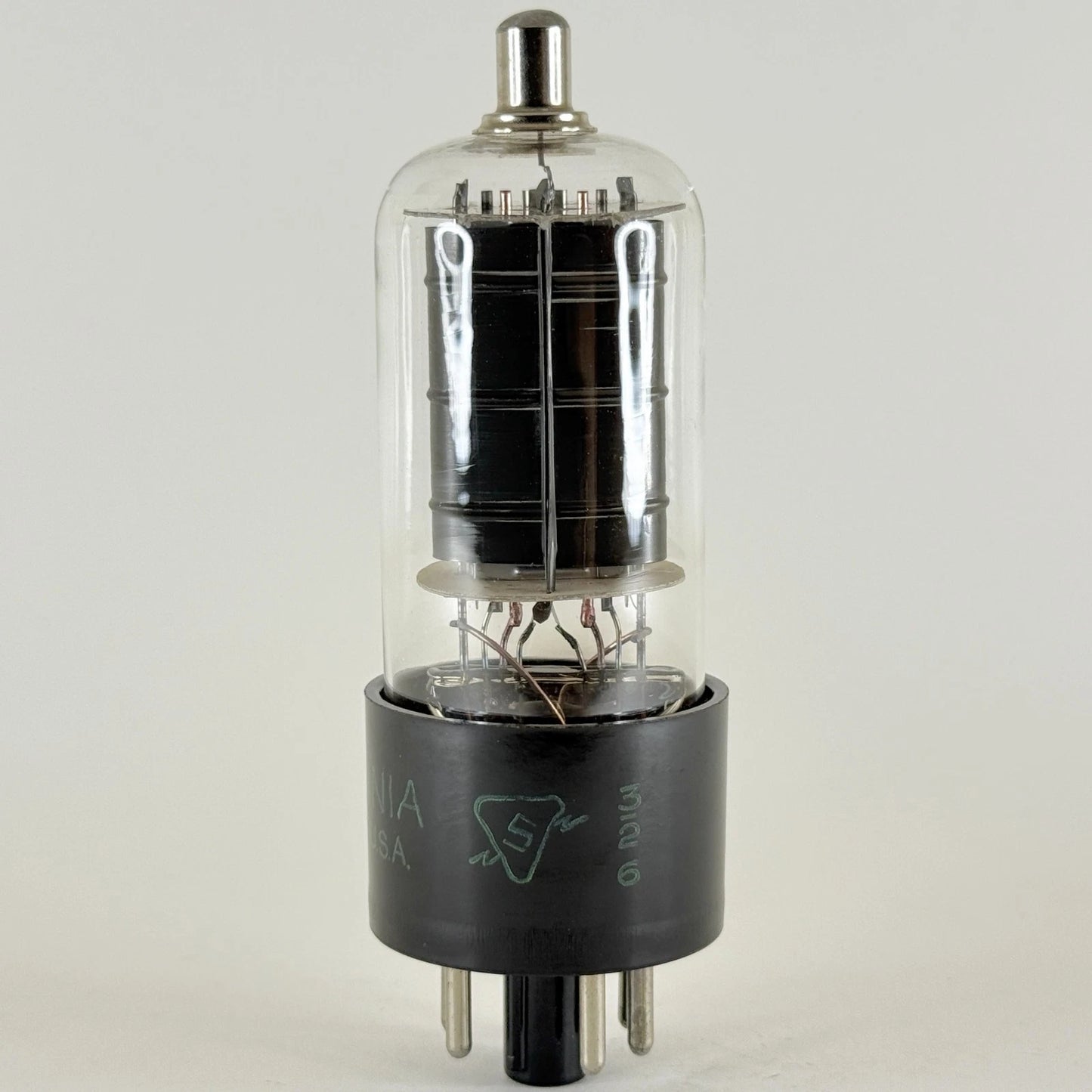(1) Tested 1953 Sylvania 6BQ6GT Tube Date Code 3-26 Sylvania 6BQ6 GT Power Tube