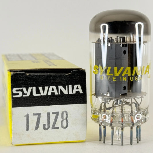 (1) Tested Sylvania 17JZ8 Tube with Box Date Code dg AOR Triode Beam Pentode