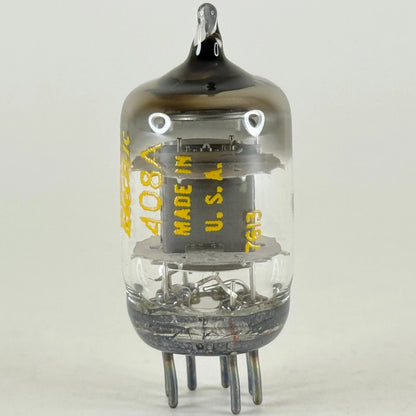 (1) Tested 1976 Western Electric 408A Tube with Box O Ring Halo Getter Code 7613
