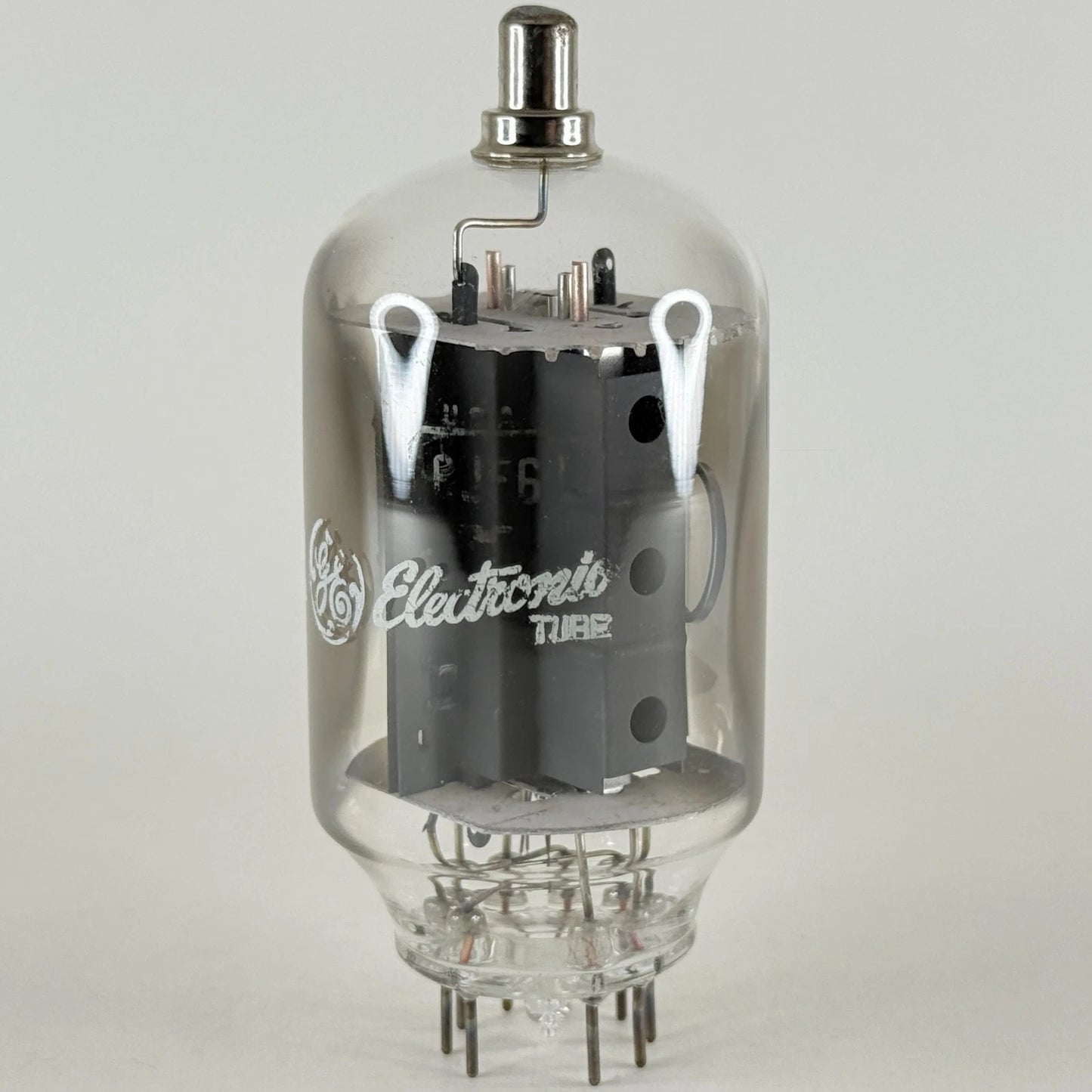 (1) Tested GE 6JF6 Tube Date Code MH General Electric Beam Power Vacuum Tube