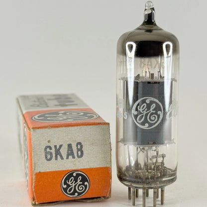 (1) Tested GE 6KA8 Tube with Box Great Britain Date Code HI Triode Pentode
