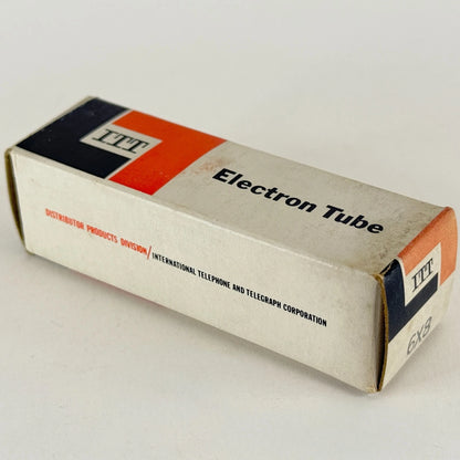 (1) Tested ITT 6X8 Tube with Box Date Code 1109 Japan Triode Pentode Converter