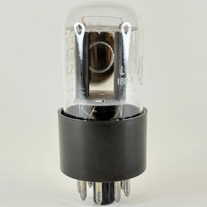 (1) Tested Balanced GE 6SN7GTB Tube Glow Top Filament O Getter Code LK 6SN7GT