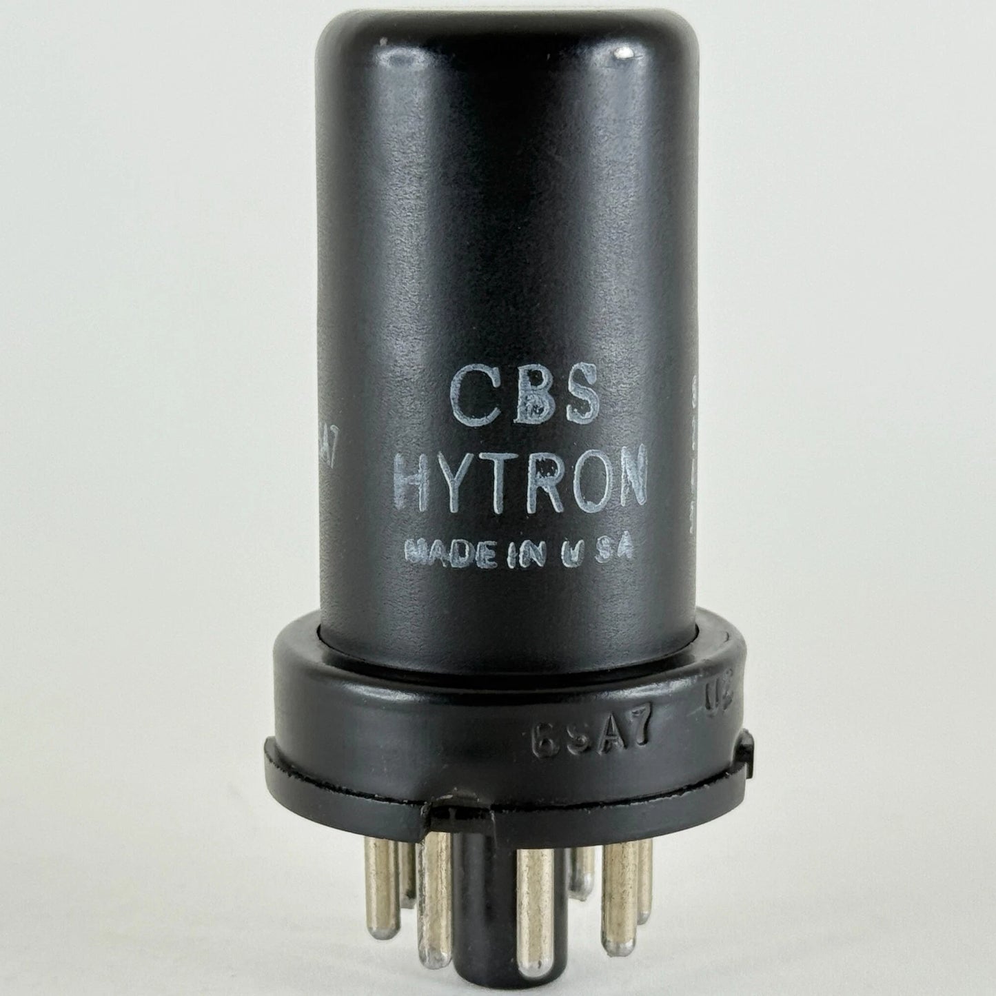 (1) Tested Very Strong CBS Hytron 6SA7 Tube with Box Date Code 5263 Pentagrid