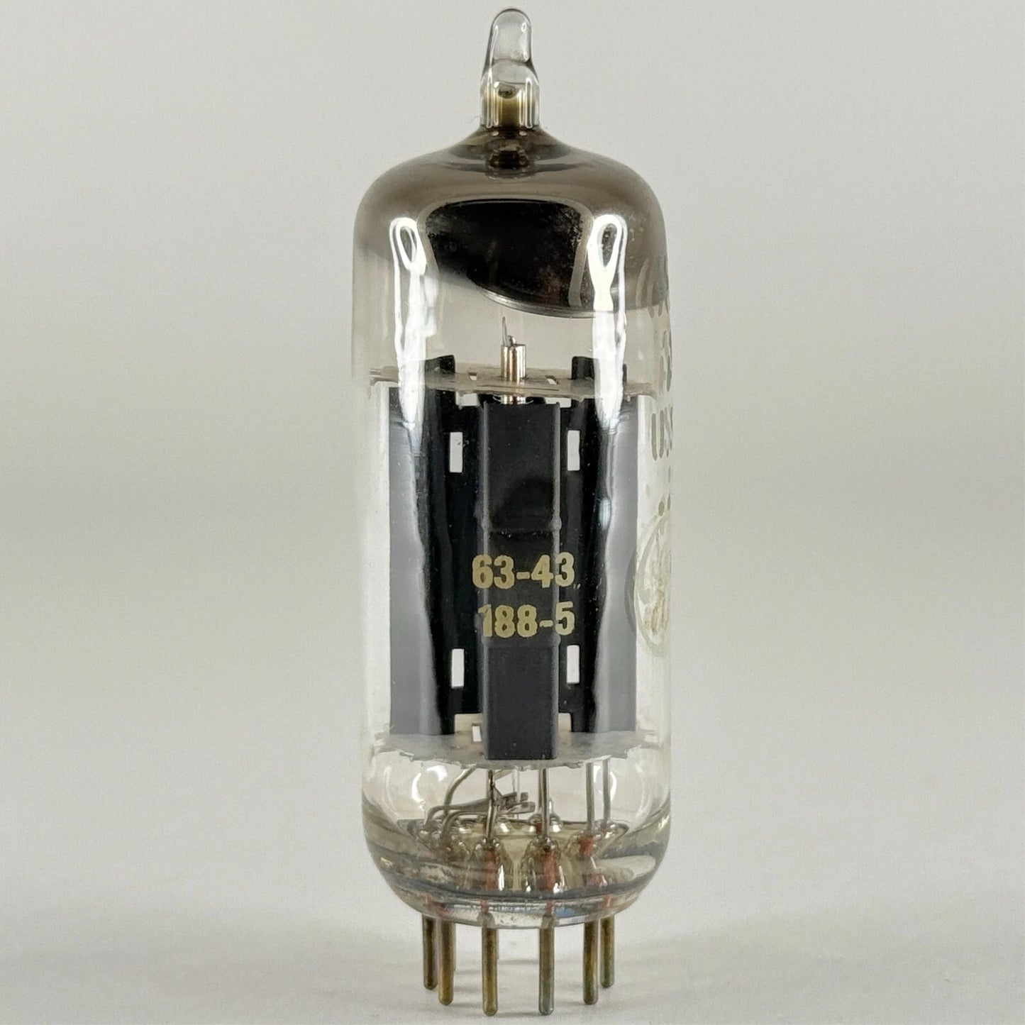 (1) Tested GE 6S4A Tube Date Code 63-43 General Electric Medium Mu Triode Tube