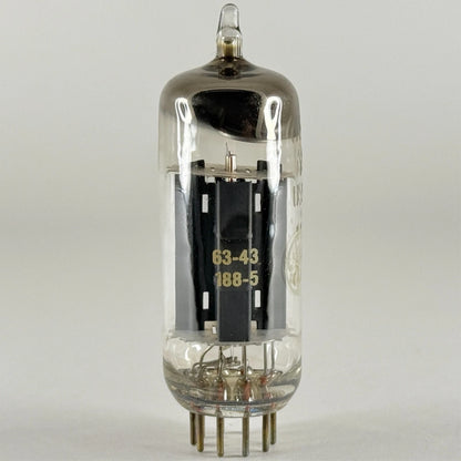 (1) Tested GE 6S4A Tube Date Code 63-43 General Electric Medium Mu Triode Tube