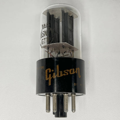 (1) Tested 1960 Gibson by RCA 6SN7GTB Tube Black Plates Code 60-22 RCA 6SN7GT