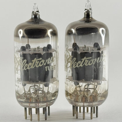 (1) Tested Matched and Balanced Pair GE 12AX7/ECC83 Tubes Code EZ 12AX7 Tubes