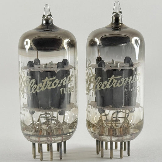 (1) Tested Matched and Balanced Pair GE 12AX7/ECC83 Tubes Code EZ 12AX7 Tubes