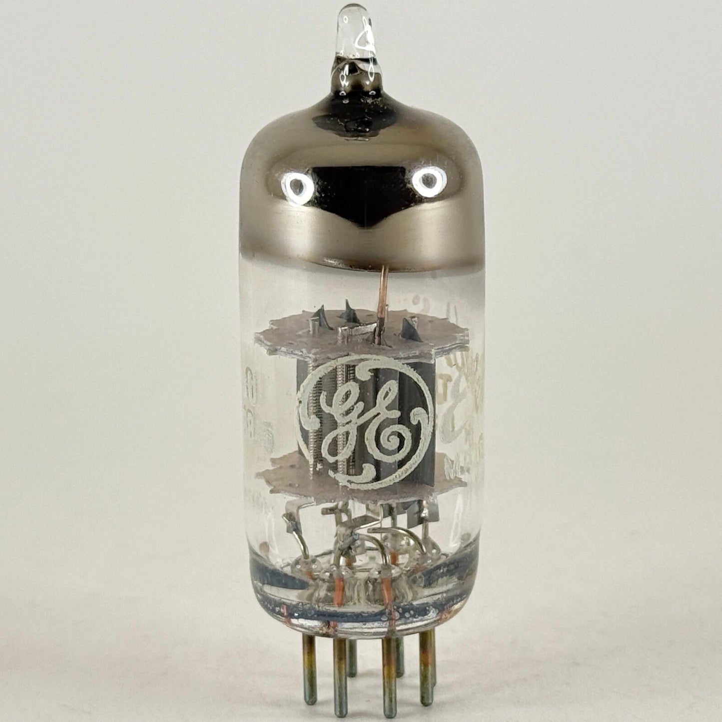 (1) Tested GE 6J6A Tube Date Code SU GE 6J6 A Tube Medium Mu Twin Triode