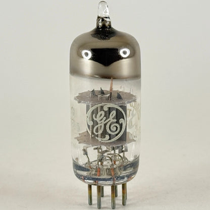 (1) Tested GE 6J6A Tube Date Code SU GE 6J6 A Tube Medium Mu Twin Triode
