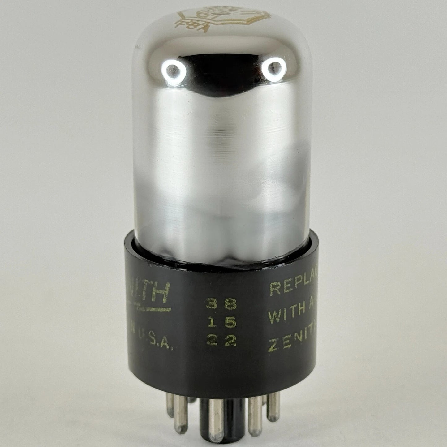 (1) Tested Zenith 6SL7GT Tube Date Code 852 Sylvania EIA 6SL7 GT Twin Triode
