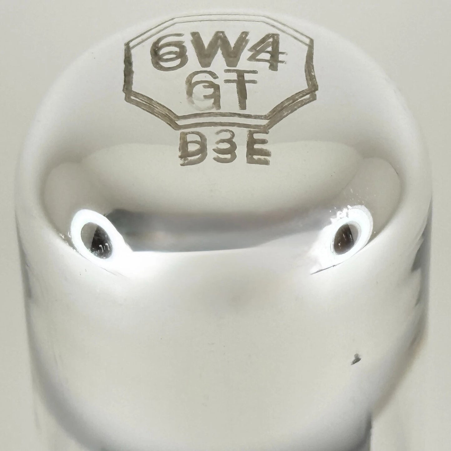 (1) Tested Sylvania 6W4GT Tube Date Code 352 Sylvania Green Logo 6W4 GT Tube