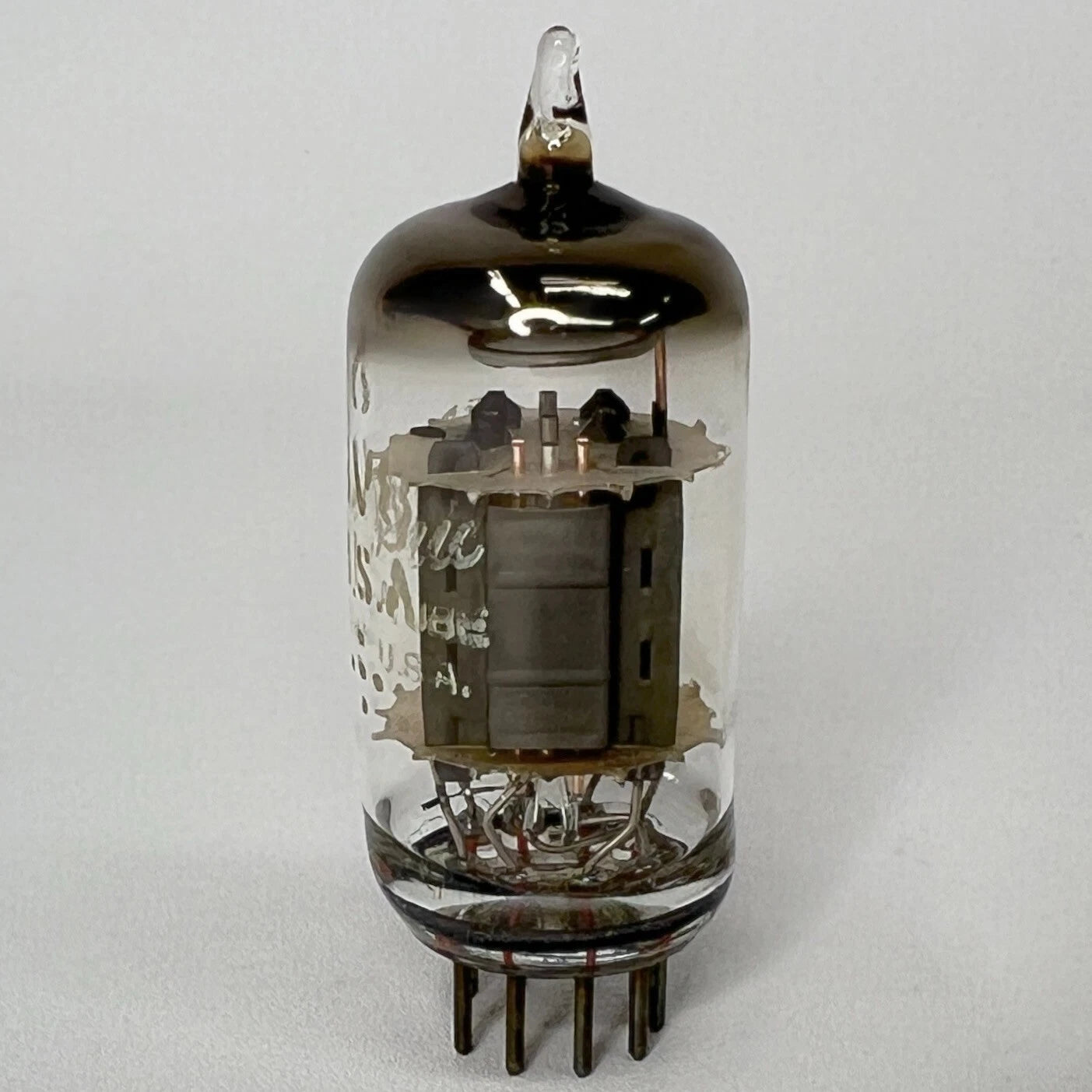 (1) Tested GE 6BV8 Tube with Box Date Code SW General Electric 6BV8 Twin Diode