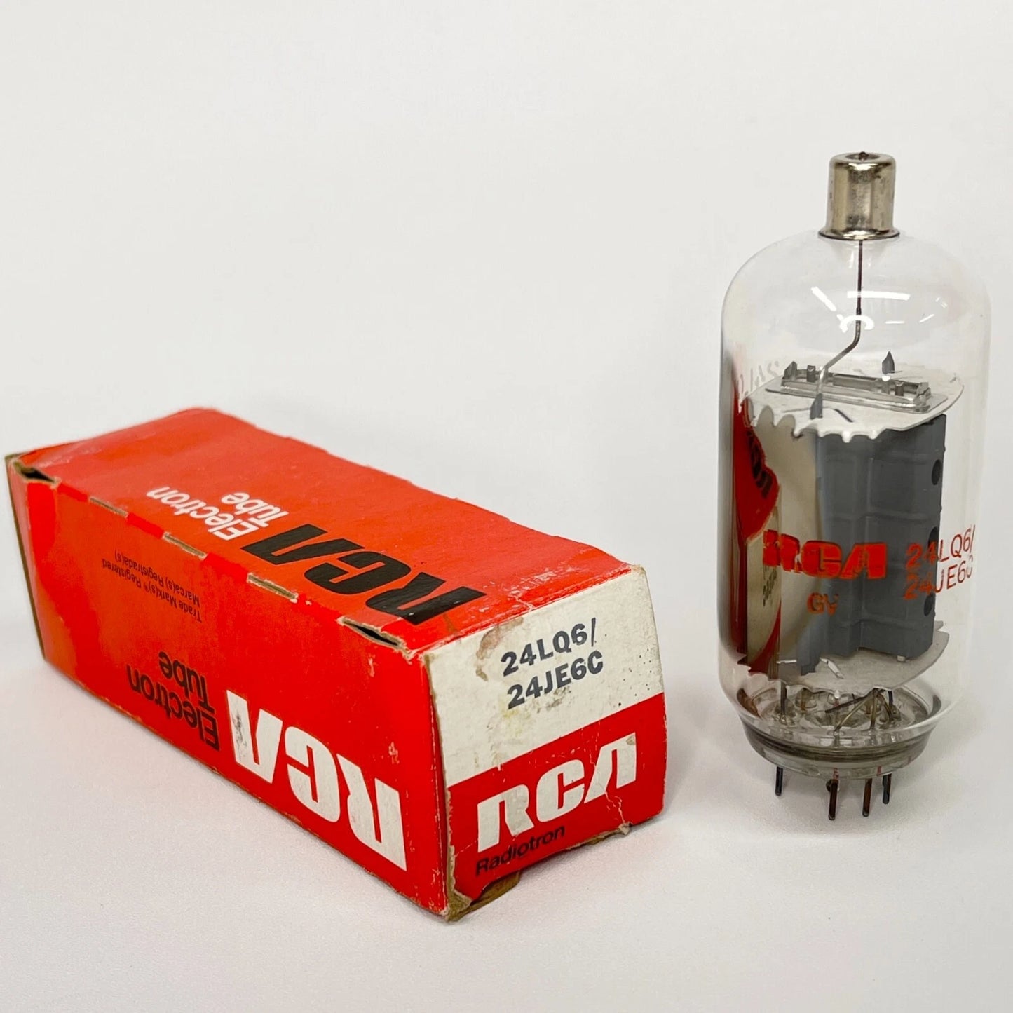 (1) Tested Strong RCA 24LQ6 24JE6C Tube Date Code GV with Original Box