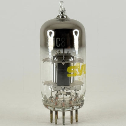 (1) Tested Sylvania 6JC8 Tube with Box Date Code NR EDF Triode Pentode Tube