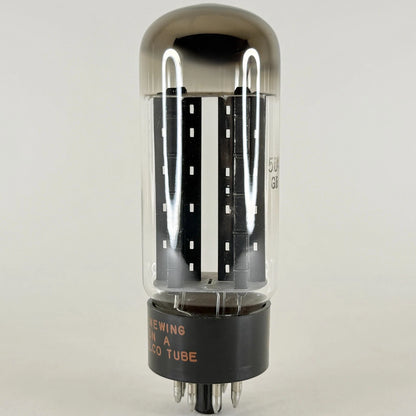 (1) Tested 1960 Philco 5U4GB Tube Black Ribbed Plates Halo O Getter Code 60-13