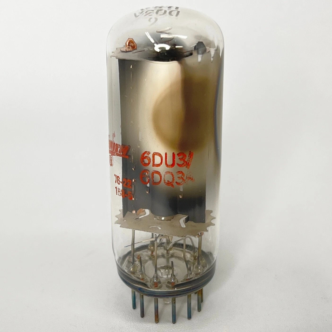 (1) Tested Zenith 6DU3/6DQ3A Tube with Box Date Code 76-22 Zenith 6DU3 6DQ3A
