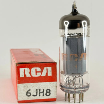 (1) Tested RCA 6JH8 Tube with Box Date Code EH Beam Deflection Vacuum Tube (a)