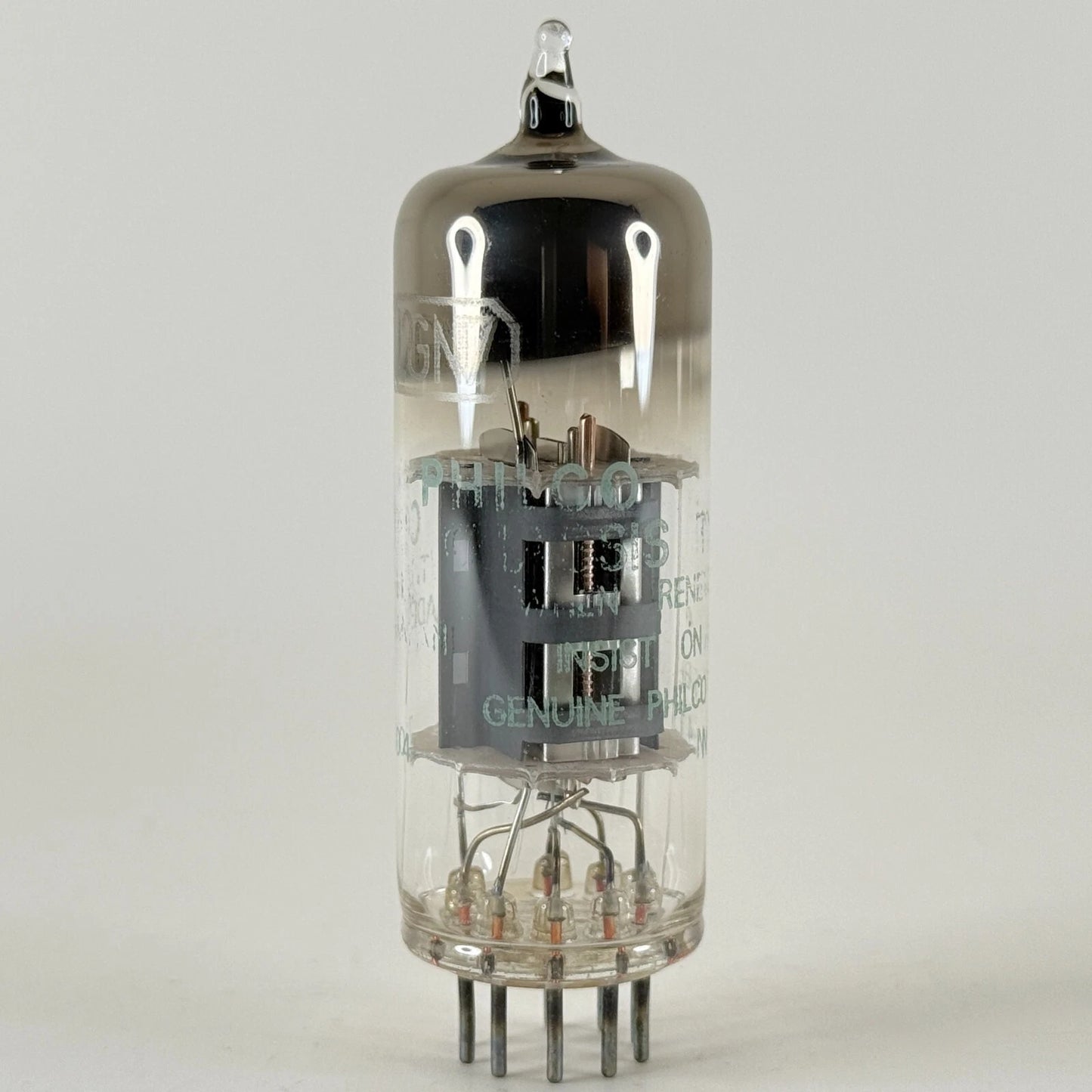 (1) Tested Philco 12GN7 Tube Date Code 7304 Cool Chassis Cutoff Pentode Tube