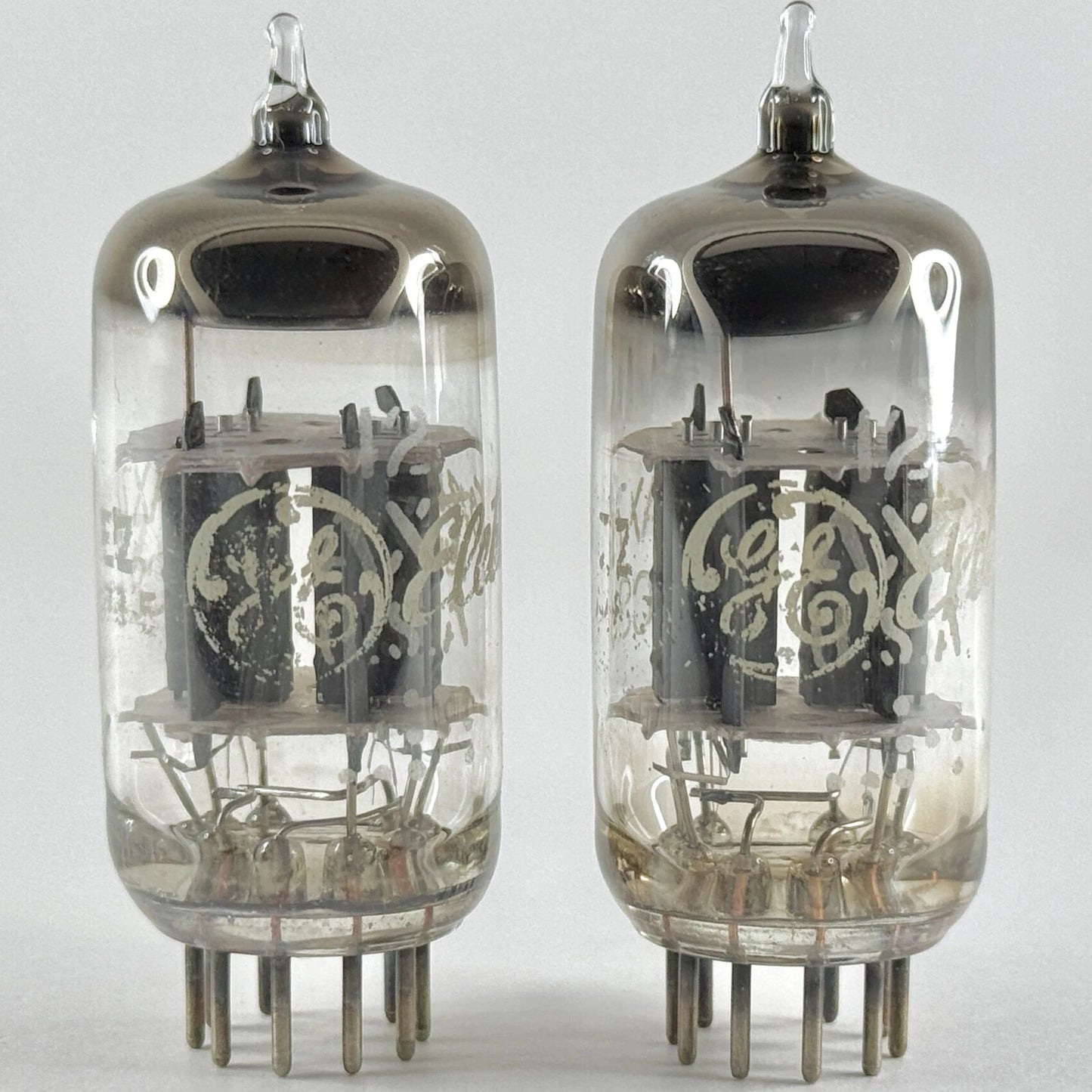 (1) Tested Matched and Balanced Pair GE 12AX7/ECC83 Tubes Code EZ 12AX7 Tubes