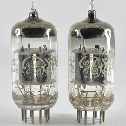 (1) Tested Matched and Balanced Pair GE 12AX7/ECC83 Tubes Code EZ 12AX7 Tubes