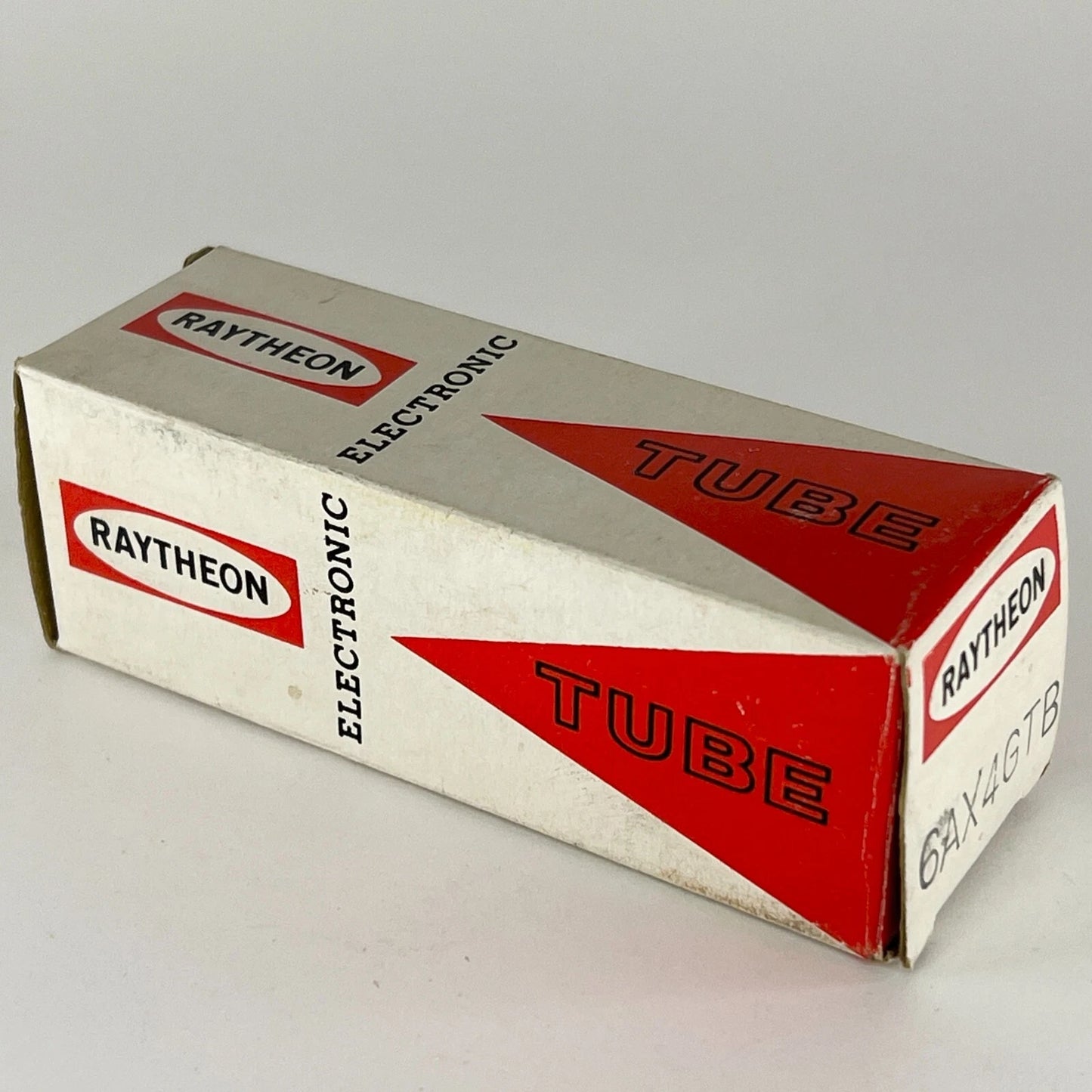 (1) Tested Raytheon 6AX4GTB Tube & Box Date Code J-22 Japan 6AX4 GTB Rectifier