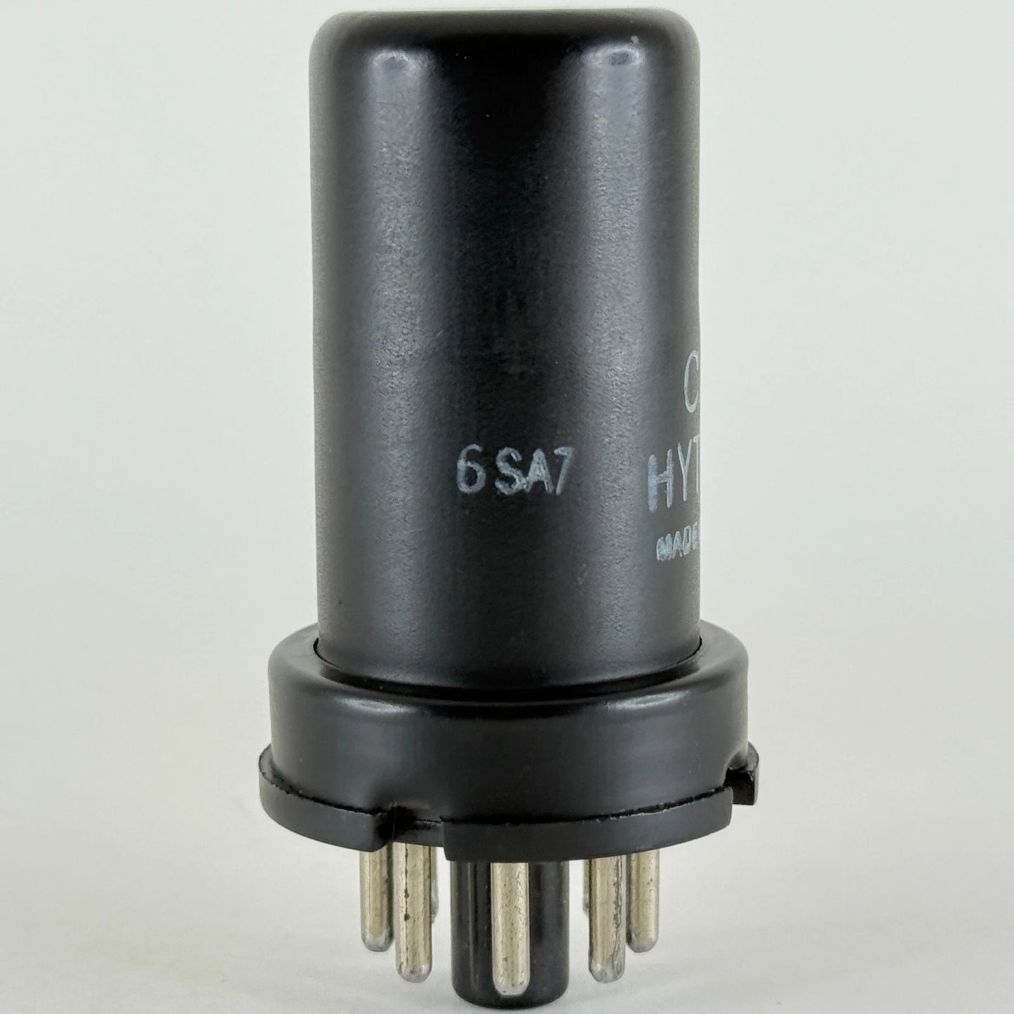 (1) Tested Very Strong CBS Hytron 6SA7 Tube with Box Date Code 5263 Pentagrid