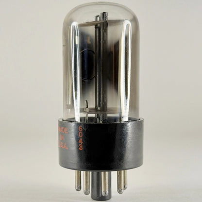 (1) Tested CBS 6W4GT Tube Date Code 6043 CBS 6W4 GT Half Wave Rectifier (a)