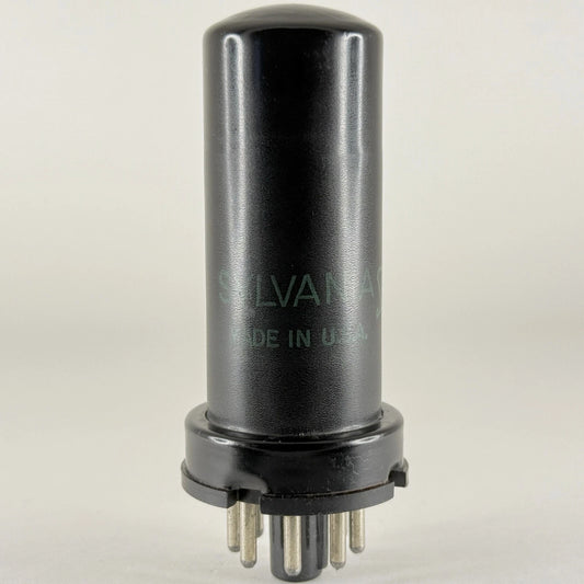 (1) Tested 1958 Sylvania 6N7 Tube Date Code 8-26 Medium Mu Twin Power Triode