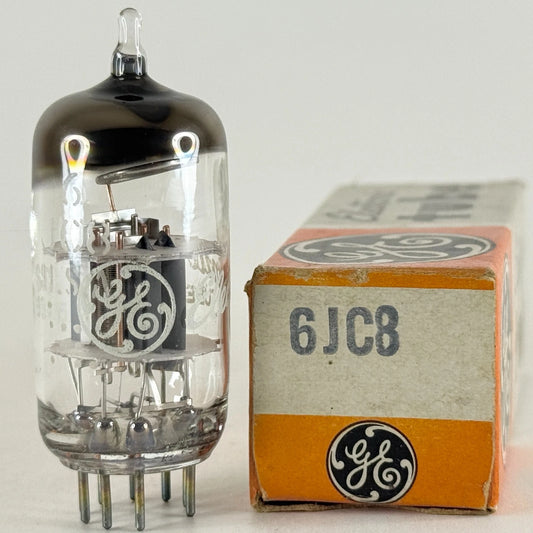 (1) Tested GE 6JC8 Tube with Box Date Code SC General Electric Triode Pentode